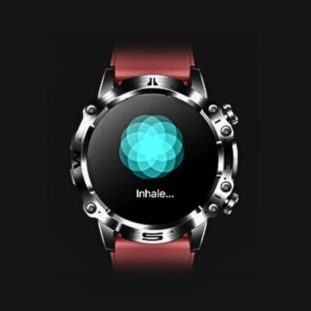 High-end ECG/EKG blood sugar health HD sports smart watch