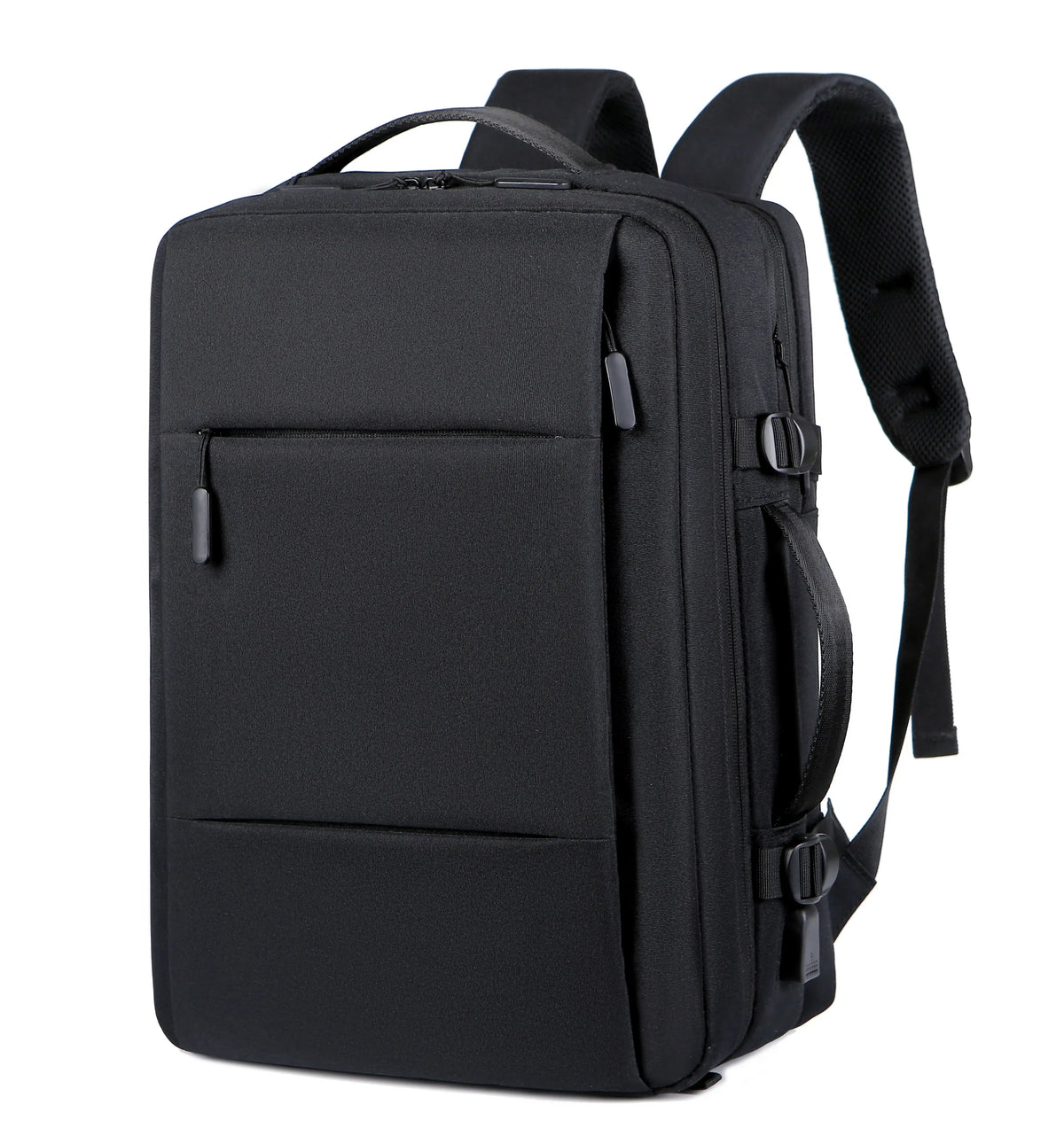 Men’s Waterproof Business Backpack – Expandable USB Laptop Bag with Large Capacity, Ideal for School, Travel, or Daily Commutes