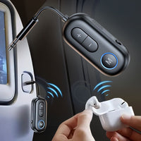 Wireless Bluetooth 5.4 Audio Transmitter Receiver Airplane Adapter with Mic