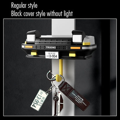 Car Headlight Key Holder – Wall-Mounted Key Hook Gift for Car Lovers & Unique Auto-Themed Décor