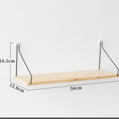 Floating Wall Shelf – Hidden Compartment Wooden Storage for a Touch of Magic in Your Space
