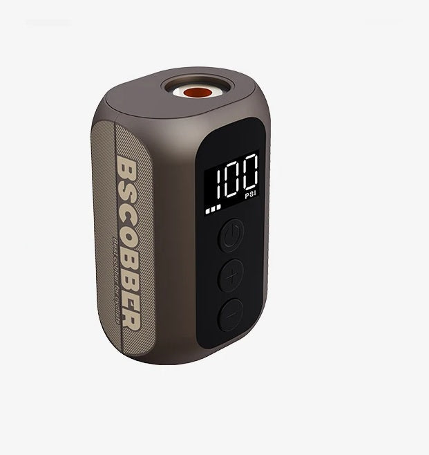Mini Wireless Air Pump – Portable High-Pressure 100PSI Tire Inflator with Rechargeable Battery for Bikes, Cars, and Travel