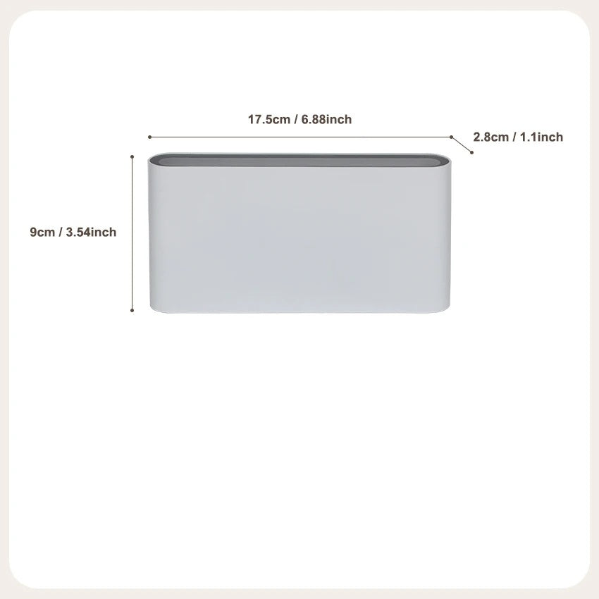 Waterproof LED Wall Light 6W/12W – IP65 Modern Aluminum Up Down Outdoor Indoor Fixture for Patio, Garden, or House Decor
