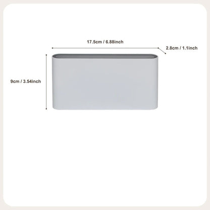 Waterproof LED Wall Light 6W/12W – IP65 Modern Aluminum Up Down Outdoor Indoor Fixture for Patio, Garden, or House Decor
