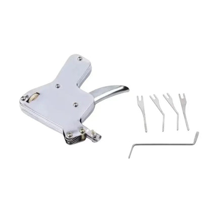 Stainless Steel Door Opener Gun Repair Kit – Precision Lock Pick Tool Set for Extracting, Unlocking, and Fixing Gun Parts with Strength and Ease