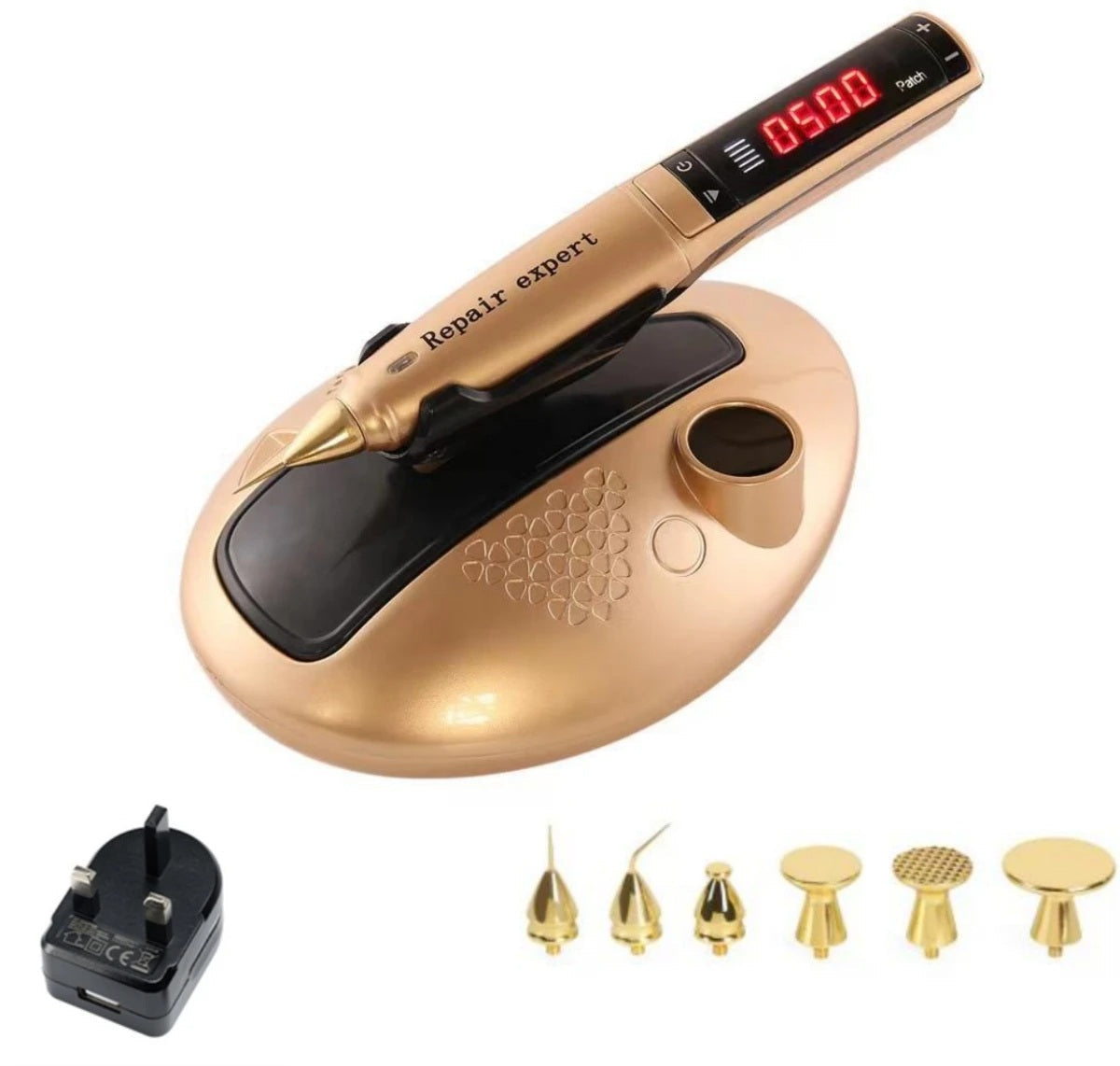 Korean Gold Fibroblast Plasma Device - Cold Beauty Machine for Mole Removal, Skin Tightening, and Non-Invasive Face Lift