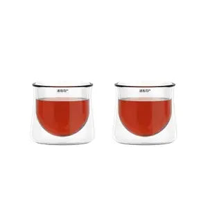 High-End Magnetic Glass Teapot – One-Button Filter, Anti-Scald, Heat-Resistant Cup for Effortless Brewing & Elegant Tea Presentation