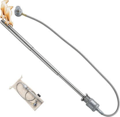 Outdoor Torch Spray Gun – Stainless Steel Camping Flame Thrower for BBQ, Fire Starting, or Carbon Point Ignition Adventures