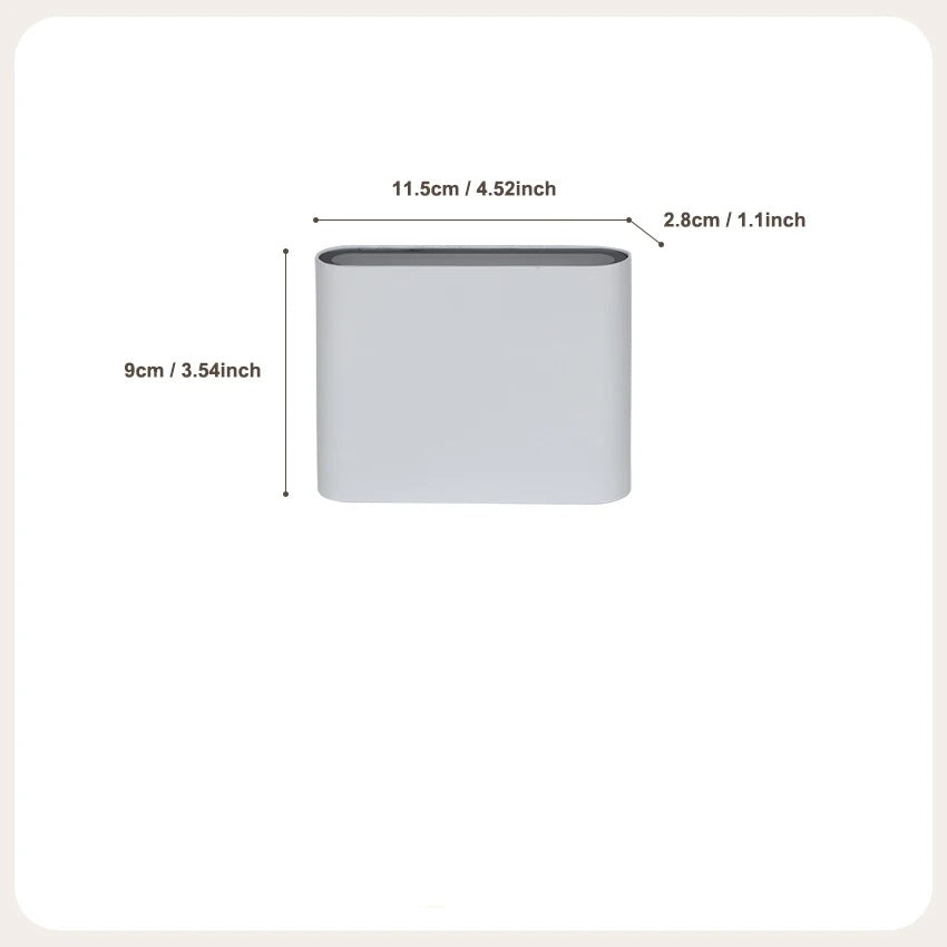 Waterproof LED Wall Light 6W/12W – IP65 Modern Aluminum Up Down Outdoor Indoor Fixture for Patio, Garden, or House Decor