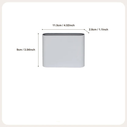 Waterproof LED Wall Light 6W/12W – IP65 Modern Aluminum Up Down Outdoor Indoor Fixture for Patio, Garden, or House Decor