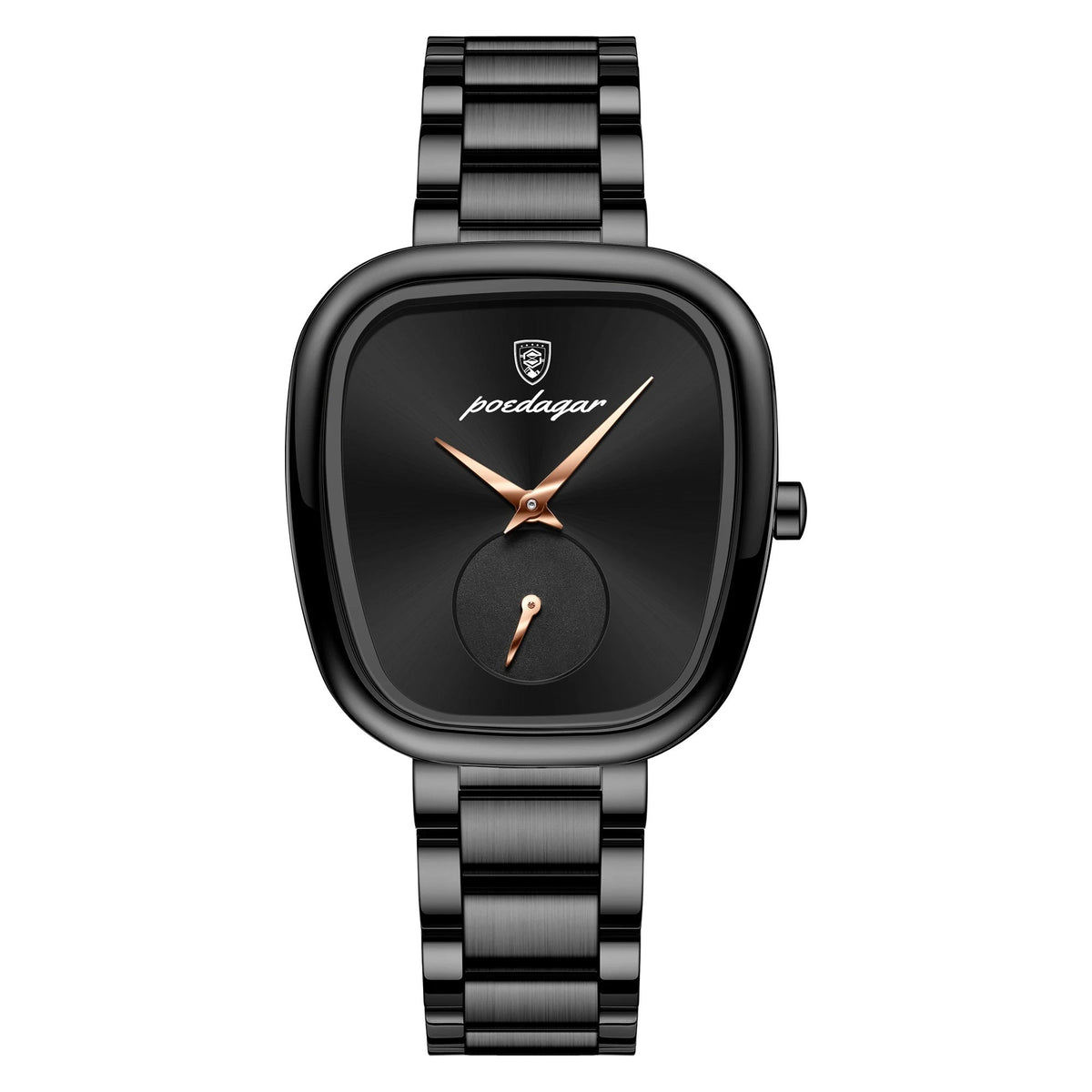 Waterproof Watch for Women – Stainless Steel Quartz Timepiece with Elegant Design, Fashion Accessory for Daily Wear