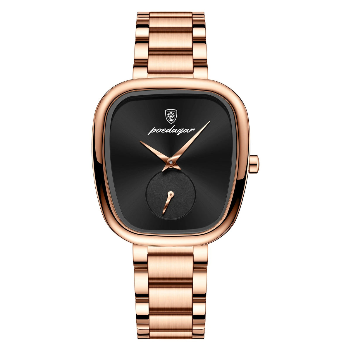 Waterproof Watch for Women – Stainless Steel Quartz Timepiece with Elegant Design, Fashion Accessory for Daily Wear
