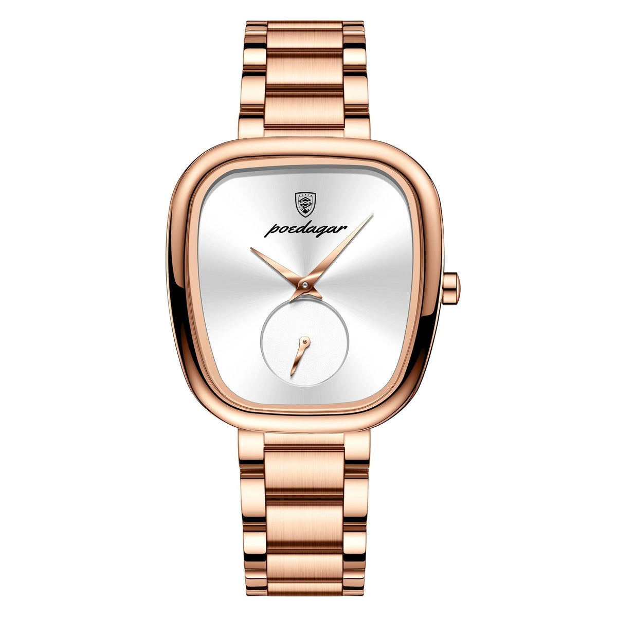 Waterproof Watch for Women – Stainless Steel Quartz Timepiece with Elegant Design, Fashion Accessory for Daily Wear
