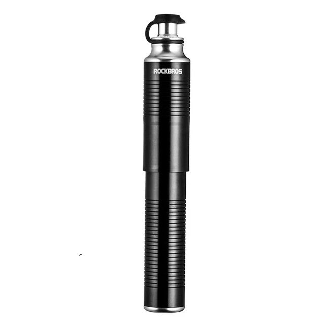 Portable Bike Pump – 130 PSI Durable Aluminum Alloy Hand Air Pump for MTB, Road Cycling, Schrader & Presta Valve Ready