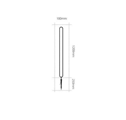 Minimalist Outdoor LED Lawn Lamp – Waterproof Round Garden Light for Pathways, Villas, Courtyards, and Landscape Decor