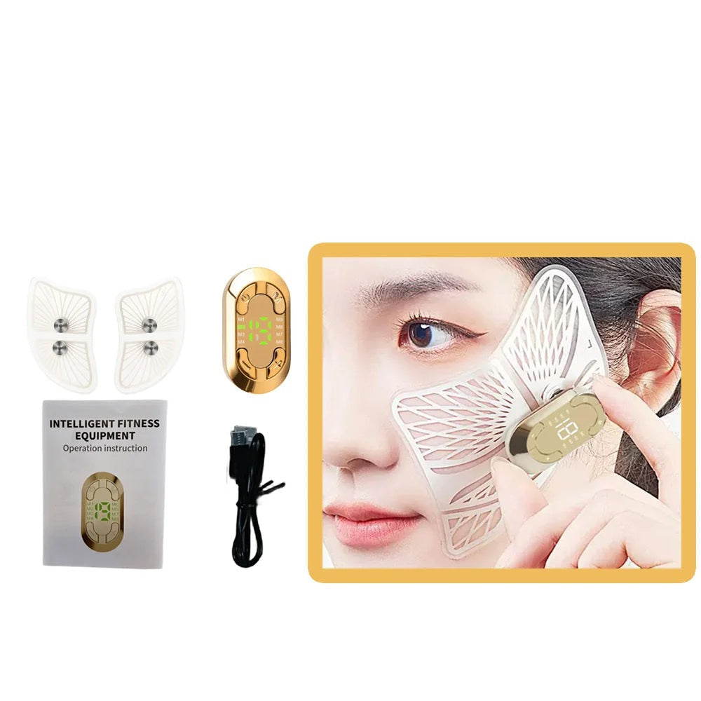 LED Red Light Eye Therapy Device – EMS Microcurrent Eye Massager Reduces Wrinkles, Relieves Eye Fatigue, and Brightens Under-Eye Area