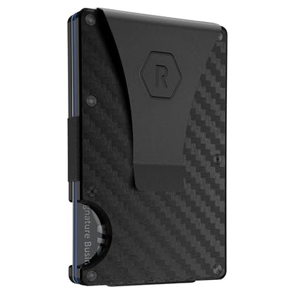 The Ridge Titanium Daily Driver Kit – Ultra-Slim RFID Safe Money Clip Wallet with Minimalist Design Holding Up to 12 Cards Securely