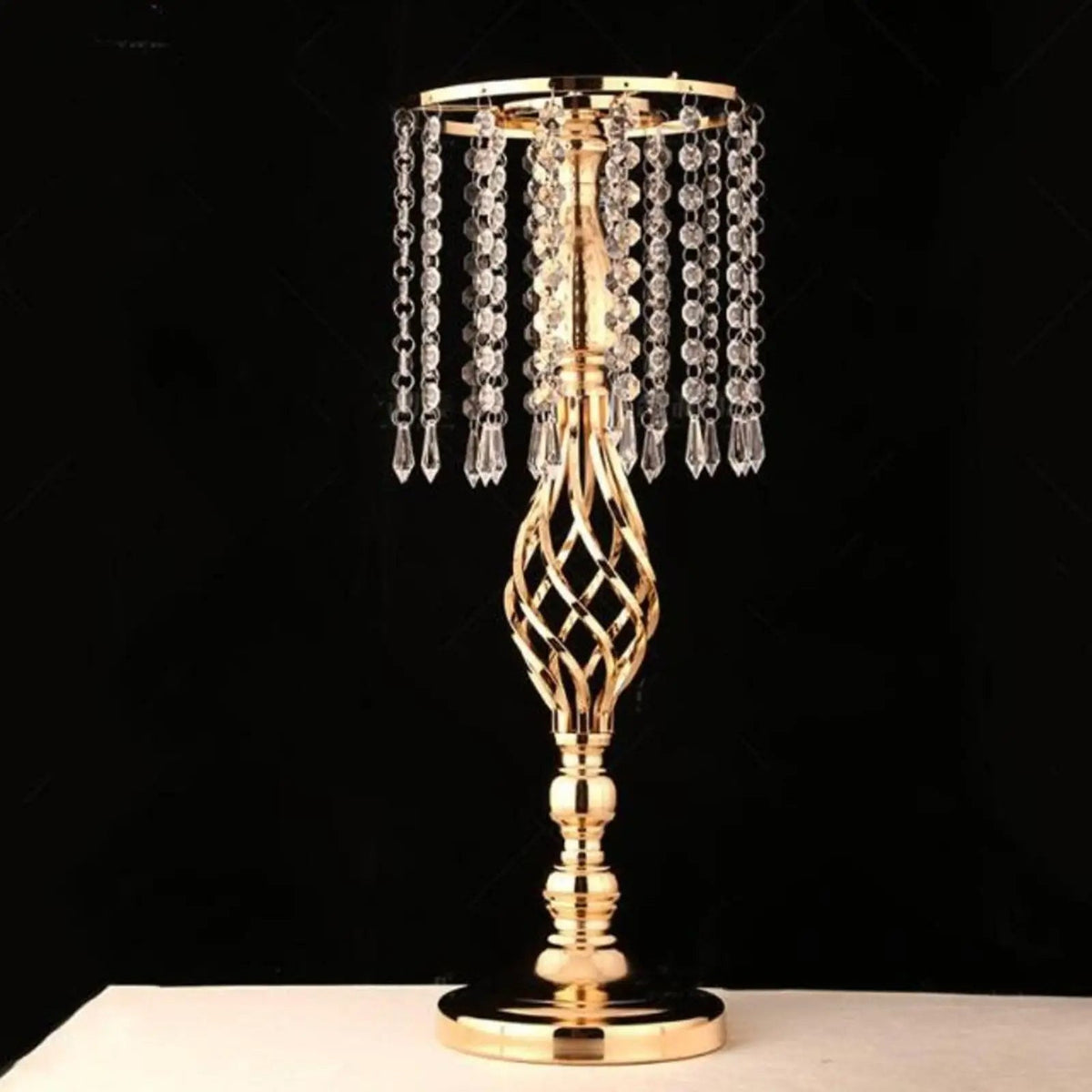Wrought Iron Metal Stand & Tealight Candle Holder – Versatile Centerpiece for Weddings, Home Decor, Parties, and Holiday Tables