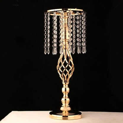 Wrought Iron Metal Stand & Tealight Candle Holder – Versatile Centerpiece for Weddings, Home Decor, Parties, and Holiday Tables