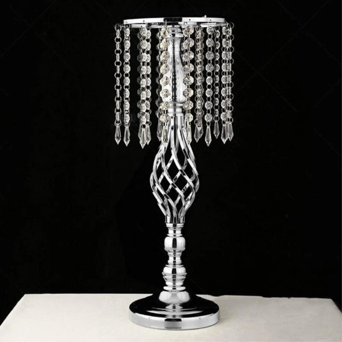 Wrought Iron Metal Stand & Tealight Candle Holder – Versatile Centerpiece for Weddings, Home Decor, Parties, and Holiday Tables