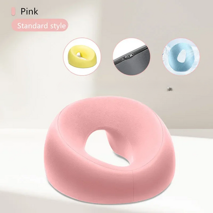 Face Down Desk Nap Pillow – Ergonomic Memory Foam Headrest for Deep Comfort, Salon Use, and Prone Sleeping Support