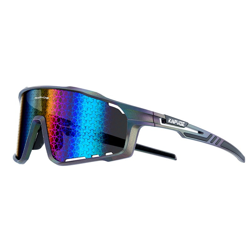 Nano Lens UV400 Cycling Glasses – Lightweight Outdoor Sports Sunglasses for Men and Women, Anti-Glare Bike Eyewear for MTB Riders