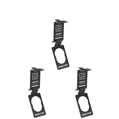 Butane Gas Tank Table Hanger – 1–5PCS Stainless Steel Clip for IGT Table Fuel Storage & Camping Organization Essentials