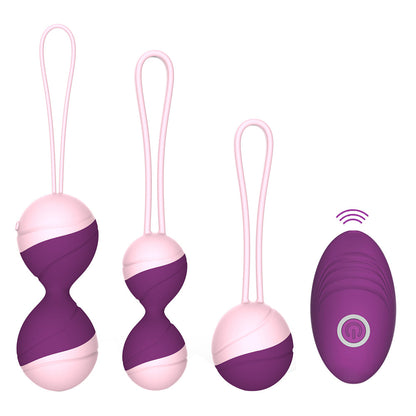 Wireless Kegel Balls Vibrating Egg Massager– Remote-Control Vaginal Tightening Exerciser with 10 Vibration Modes for Intimate Fitness