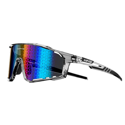 Nano Lens UV400 Cycling Glasses – Lightweight Outdoor Sports Sunglasses for Men and Women, Anti-Glare Bike Eyewear for MTB Riders