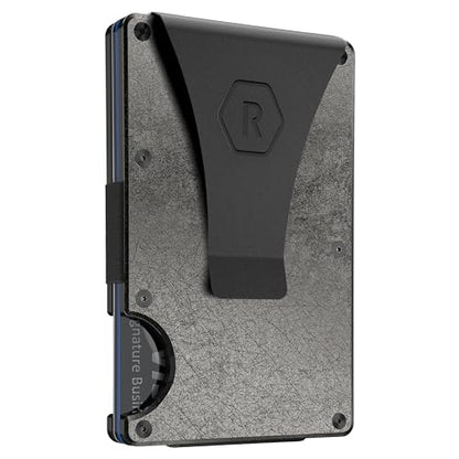 The Ridge Titanium Daily Driver Kit – Ultra-Slim RFID Safe Money Clip Wallet with Minimalist Design Holding Up to 12 Cards Securely