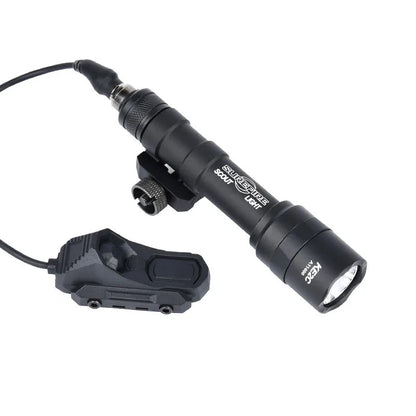 Tactical Flashlight with Dual Function Remote Pressure Switch - Hunting Light with AXON Dual Remote Switch Flashlight, M300 M600 Fits 20mm Rails for Airsoft Pros