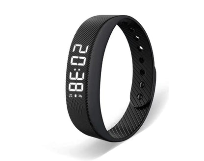 Smart Fitness Bracelet for Men & Women – Vibration Alarm, Step Counter, Stylish Sports Watch for Students and Active Lifestyles