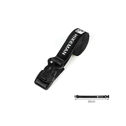 Adjustable Outdoor Camping Luggage Strap – Multifunctional Packing Belt with Buckle for Binding Gear, Securing Tents, or Travel Load Support