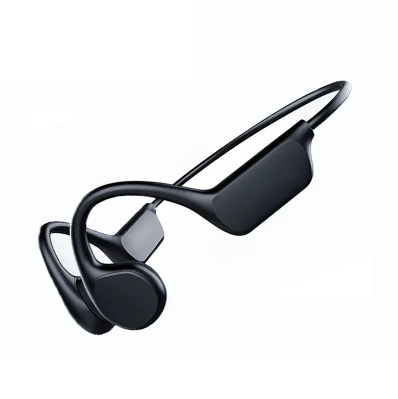 G1 Bone Conduction Bluetooth Headset – IPX8 Waterproof, Hang‑Ear Sports Headphones with Bluetooth 5.4 for Running, Swimming & Outdoor Use