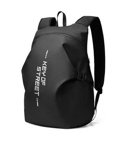 Waterproof Helmet Backpack – Motorcycle & Cycling Storage Bag with Reflective Stripe, Large Capacity & Secure Helmet Carrying Solution