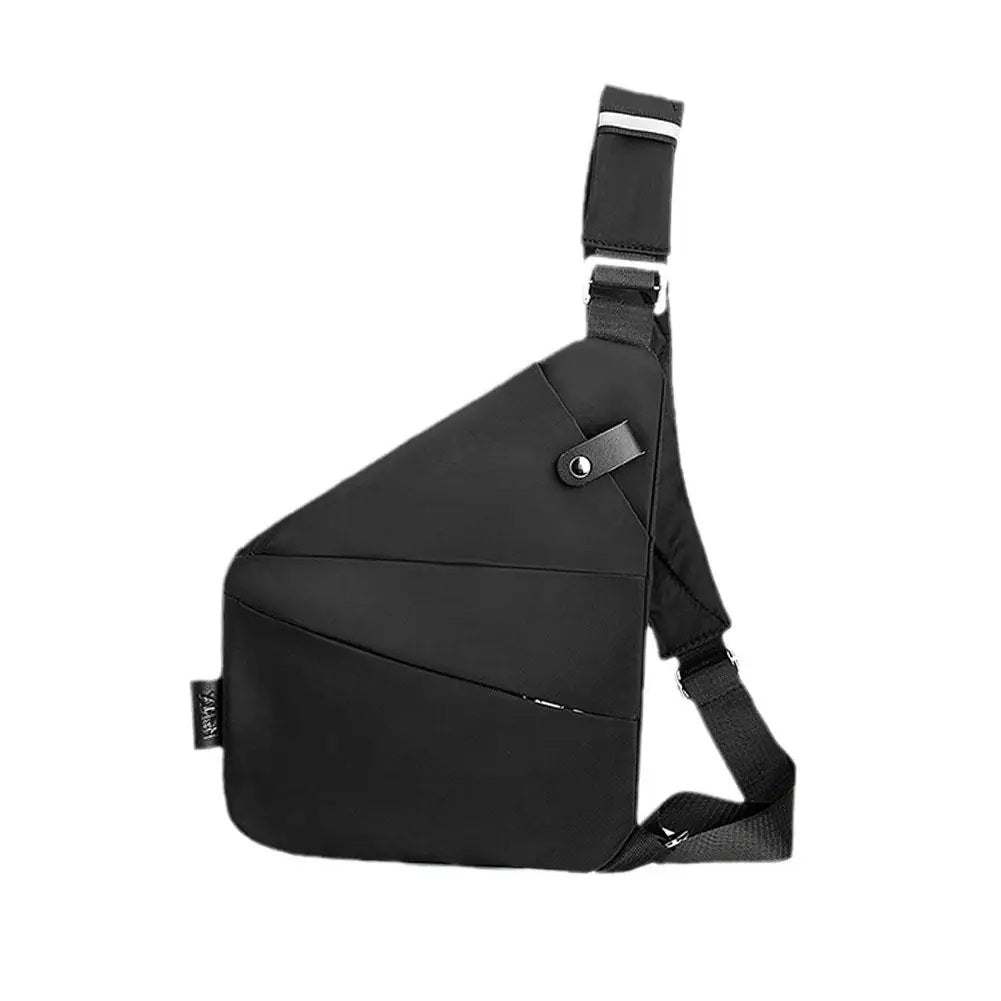 Men’s Anti-Theft Crossbody Chest Bag – Compact Travel Shoulder Bag with Hidden Safety Pocket for Casual and Outdoor Adventures