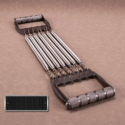 Men’s Spring Chest Expander – Stainless Steel Gym Equipment for Muscle Strength Training, Arm Pulling & Upper Body Workout Power