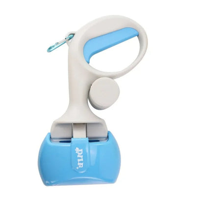 Portable Dog Pooper Scooper – Built-In Bag Dispenser for Easy Waste Pickup, Great for Walks with Small or Medium Dogs