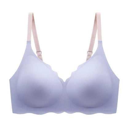 Seamless Sports Bra for Women – Lightweight Rims-Free Design with Gentle Breast Lift, Ideal for Small Bust and Everyday Underwear Comfort