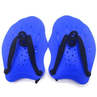 Swim Training Paddles - Adjustable Hand Fins for Adults & Kids, Enhance Stroke Efficiency, Water Resistance & Swim Power