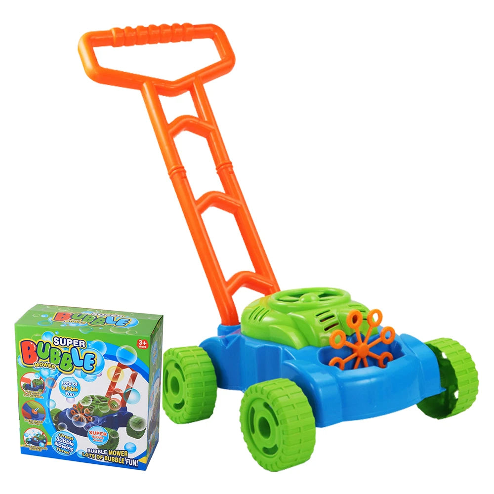 Outdoor Bubble Tank Car Toy – Motorized Bubble Blowing Trolley for Kids, Summer Play, Garden Fun & Gift Idea