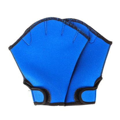 Webbed Swim Training Gloves - Neoprene Aquatic Gloves for Resistance Fitness, Scuba Diving & Water Aerobics Strength Training