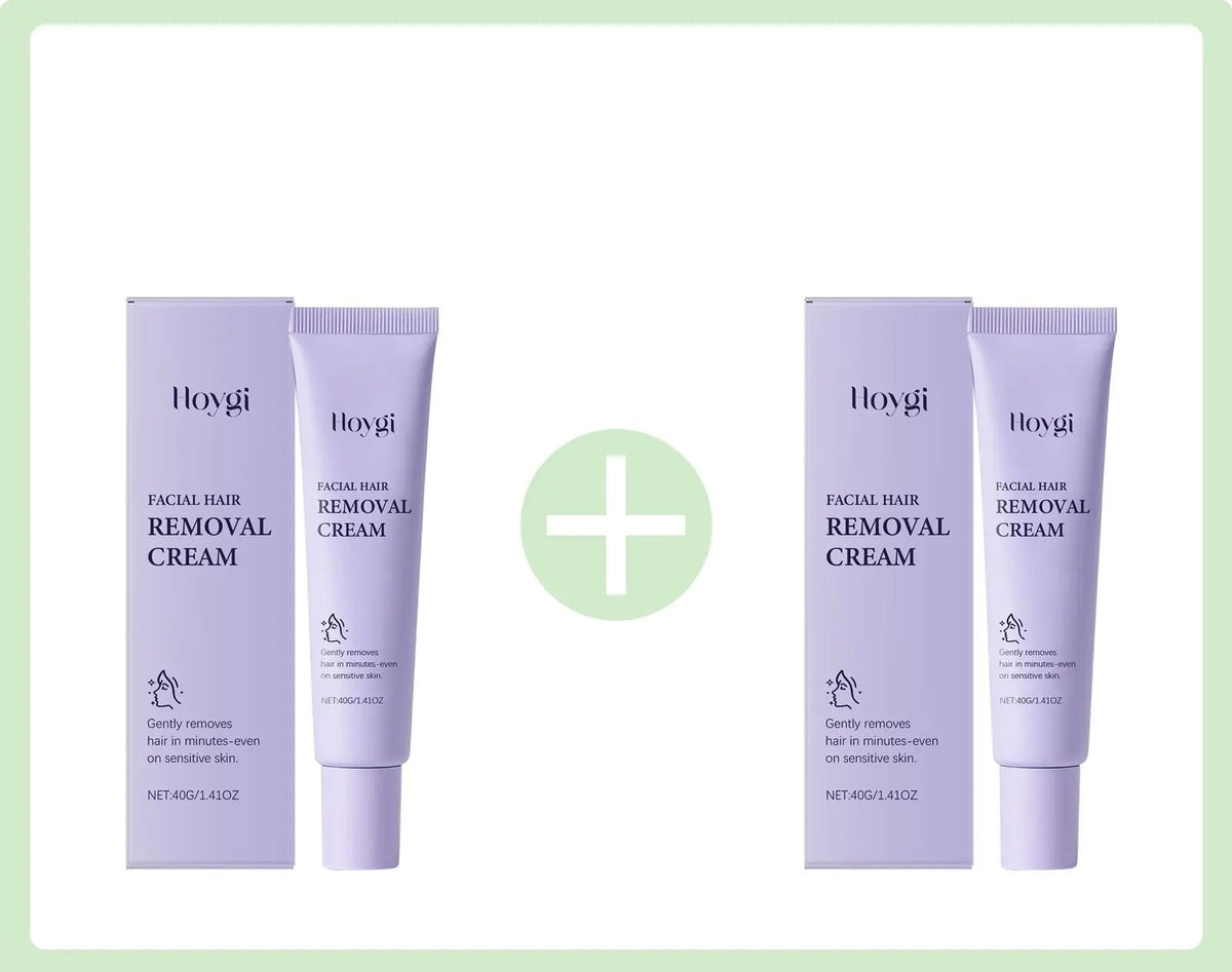 Painless Hair Removal Cream for Face – Gentle and Non-Irritating Skin Smoother That Nourishes and Protects Clogged Pores