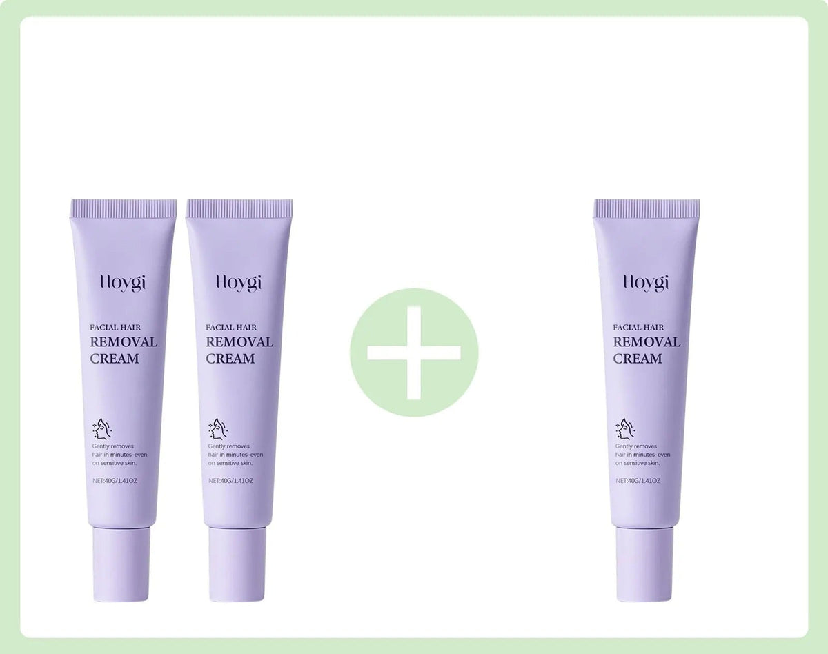Painless Hair Removal Cream for Face – Gentle and Non-Irritating Skin Smoother That Nourishes and Protects Clogged Pores