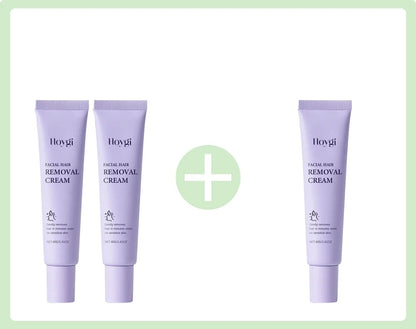 Painless Hair Removal Cream for Face – Gentle and Non-Irritating Skin Smoother That Nourishes and Protects Clogged Pores