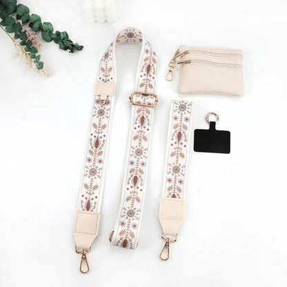 Adjustable Phone Strap with Zipper Pouch – Anti-Lost Crossbody Lanyard for Women, Secure & Stylish Phone Holder, Bag Accessory