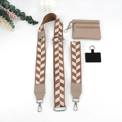 Adjustable Phone Strap with Zipper Pouch – Anti-Lost Crossbody Lanyard for Women, Secure & Stylish Phone Holder, Bag Accessory