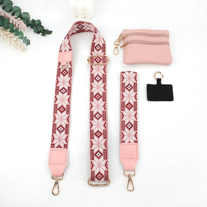 Adjustable Phone Strap with Zipper Pouch – Anti-Lost Crossbody Lanyard for Women, Secure & Stylish Phone Holder, Bag Accessory