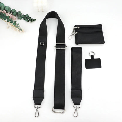 Adjustable Phone Strap with Zipper Pouch – Anti-Lost Crossbody Lanyard for Women, Secure & Stylish Phone Holder, Bag Accessory