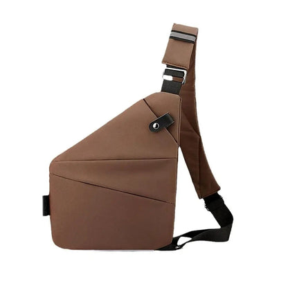 Men’s Anti-Theft Crossbody Chest Bag – Compact Travel Shoulder Bag with Hidden Safety Pocket for Casual and Outdoor Adventures